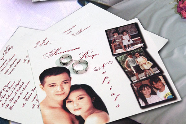 pinoy wedding invitation sample