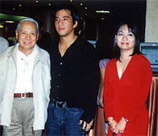 Rustan's honcho, Ambassador Bienvenido Tantoco, ABS-CBN's Global Mon Lopez and Metro EIC Thelma Sioson-San Juan