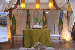 Beach Wedding Setup by Coconut Grill
