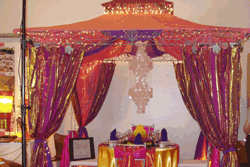 Moroccan Wedding Setup by Cafe Maja Rica