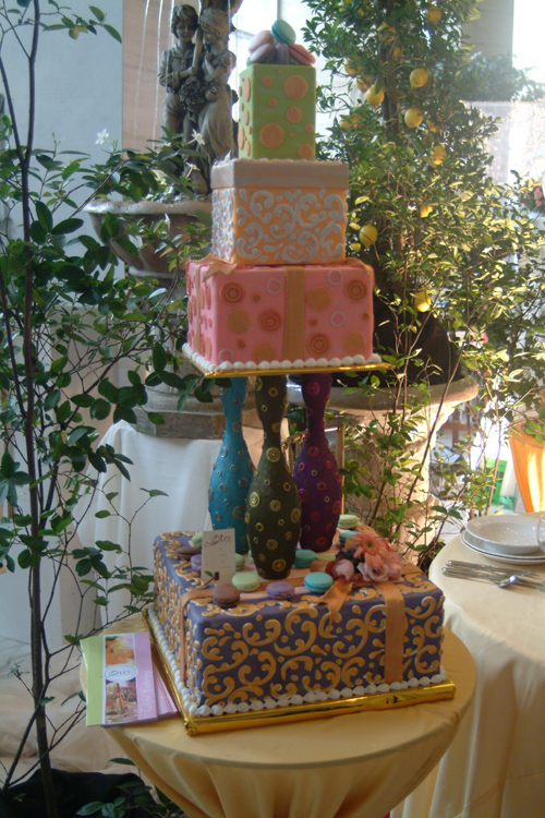 Garden-inspired setup by Bizu Private Caterer, Bizu Patiserrie Cakes ...