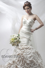 Wedding gown by Edward Teng