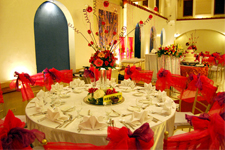 Wedding Reception Set-up at Plaza Ibarra
