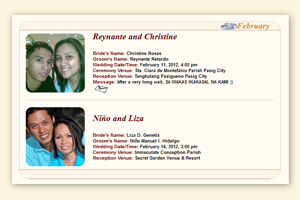 Wedding Announcement