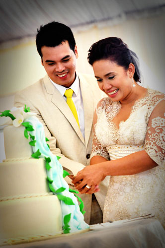Jomar Lianko and Love A�over Wedding