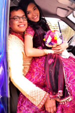 Joseph Rana Biswas and Nancy de-Sagun Biswas wedding