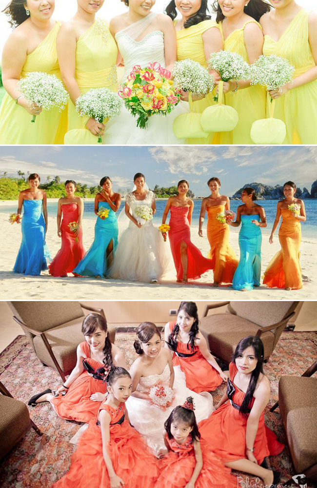 From top to bottom: Wedding Photography by Nez Cruz Fine Art Photography, Ariel Javelosa Photography and Blacktieproject From top to bottom: Wedding Photography by Nez Cruz Fine Art Photography, Ariel Javelosa Photography and Blacktieproject