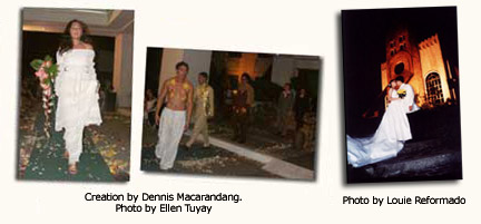 Creation by Dennis Macarandang. Photo by Ellen Tuyay and Louie Reformado