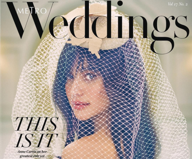 anne curtis for metro weddings anne curtis for metro weddings
