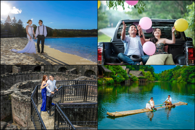 summer prenup shoot collage summer prenup shoot collage